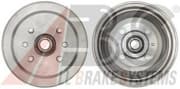 OEM Brake Drums + Bearing/ABS Ring 2889SC