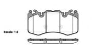 OEM Brake Pad FR R-Rover IV Sport 13-Up 141000