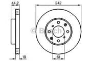 OEM BREMSSCHEIBE 0986478503