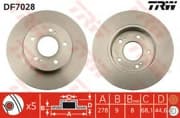 OEM BRAKE ROTOR DF7028