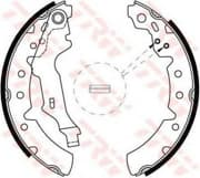 OEM SHOE KIT, DRUM BRAKE GS8603