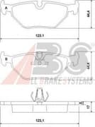 OEM PAD KIT, DISC BRAKE 36908