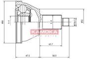 OEM JOINT ASSY, DRIVE SHAFT 7084