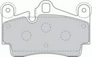 OEM PAD KIT, DISC BRAKE FDB1627