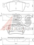 OEM Brake Pads/ABS 37216