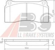 OEM Brake Pads/ABS 37441