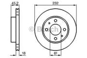 OEM BREMSSCHEIBE 0986478650