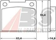 OEM Brake Pads/ABS 36037