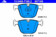 OEM PAD KIT, DISC BRAKE 13046071692