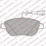 OEM BRAKE PAD AXLE SET LP2240