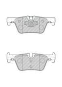 OEM PAD KIT, DISC BRAKE FDB4670