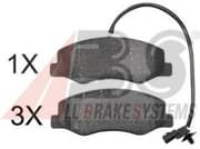 OEM Brake Pads/ABS 37846