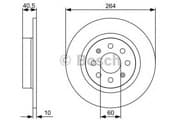 OEM BREMSSCHEIBE 0986479517