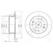 OEM BRAKE DISC (DOUBLE PACK) BG3677