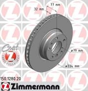 OEM BRAKE DISC FRT BMW E38/750/12CYL 150128020