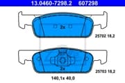 OEM PAD KIT, DISC BRAKE 13046072982