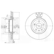 OEM BRAKE DISC (DOUBLE PACK) BG2512