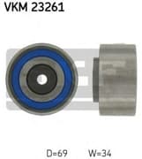 OEM TENSIONER ASSY, PULLEY VKM23261