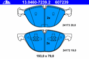 OEM PAD KIT, DISC BRAKE 13046072392