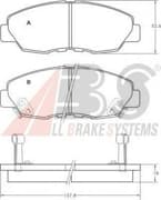 OEM PAD KIT, DISC BRAKE 36722