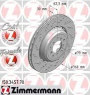 OEM BRAKE DISC FRT BMW E90,E92,E93/M3/LH 150345770