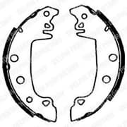 OEM BRAKE SHOE AXLE SET LS1721