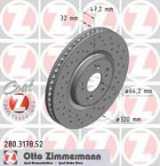 OEM BRAKE ROTOR 280317852