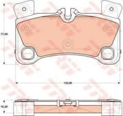 OEM PAD KIT, DISC BRAKE GDB1775