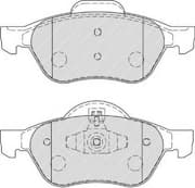 OEM PAD KIT, DISC BRAKE FDB1866