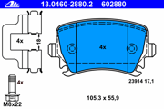 OEM PAD KIT, DISC BRAKE 13046028802