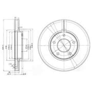 OEM BRAKE DISC (DOUBLE PACK) BG3547