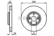 OEM BREMSSCHEIBE 0986479198