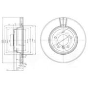 OEM BRAKE DISC (DOUBLE PACK) BG3959