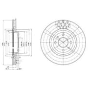 OEM BRAKE DISC (DOUBLE PACK) BG2617