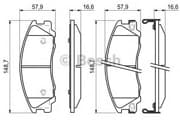 OEM SBB HYUNDAI TERRACAN 0986494138