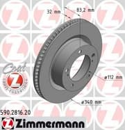 OEM BRAKE ROTOR 590281620