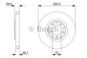 OEM BREMSSCHEIBE 0986479293