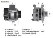 OEM ALTERNATOR ASSY LRA02974