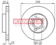 OEM BRAKE ROTOR 1031691