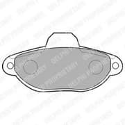 OEM BRAKE PAD AXLE SET LP851