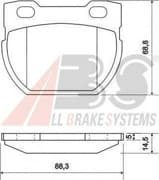 OEM Brake Pads/ABS 36939