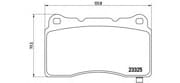 OEM PAD KIT, DISC BRAKE P09004