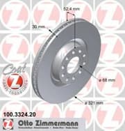 OEM DISC BRAKE ROTOR 100332420