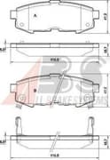 OEM Brake Pads/ABS 37569