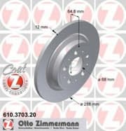 OEM DISC BRAKE ROTOR 610370320