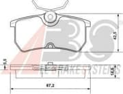 OEM Brake Pads/ABS 37101