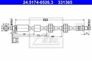 OEM TUBE ASSY, VACUUM TRANSMITTING 24517405263