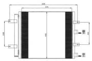 OEM RADIATOR ASSY, A/C 35604