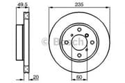 OEM BREMSSCHEIBE 0986478450