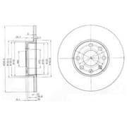 OEM BRAKE DISC (DOUBLE PACK) BG3402